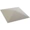 Ekena Millwork 11 7/8in. W x 11 7/8in. H Sellek EnduraWall Decorative 3D Wall Panel Covers 0.98 Sq. Ft. WP12X12SKGBW - alternate 5